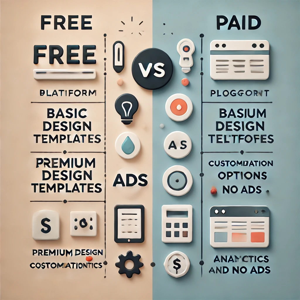 Free vs. Paid Blogging Platforms: