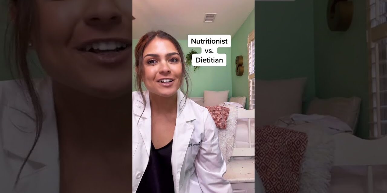 Nutritionist vs  Dietitian