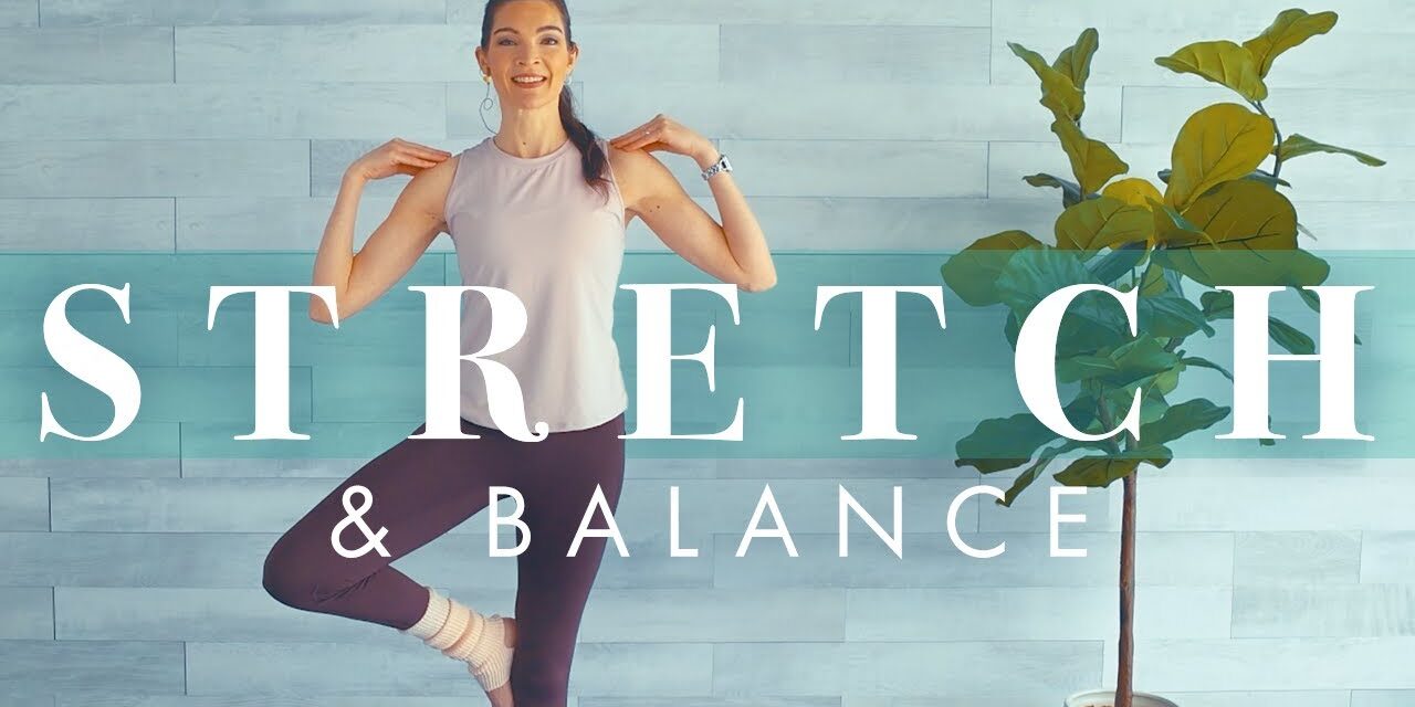 Standing Yoga Flow Stretch & Balance // Stretching Exercises for Beginners & Seniors