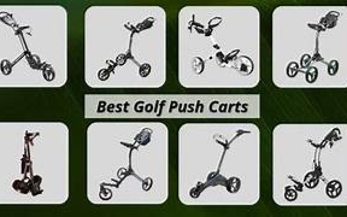 top golf push cart